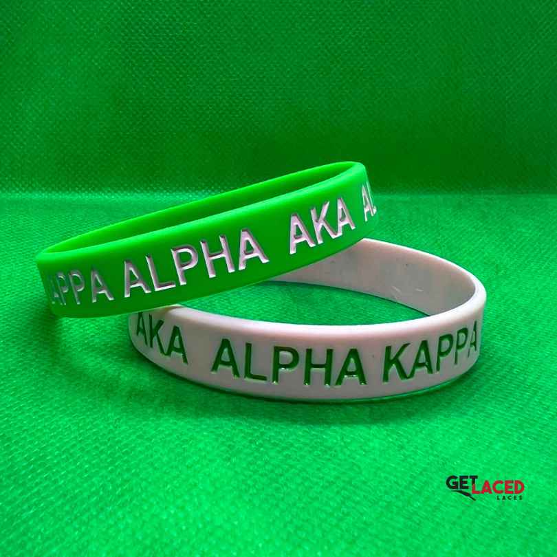 Greek Wristband Pair