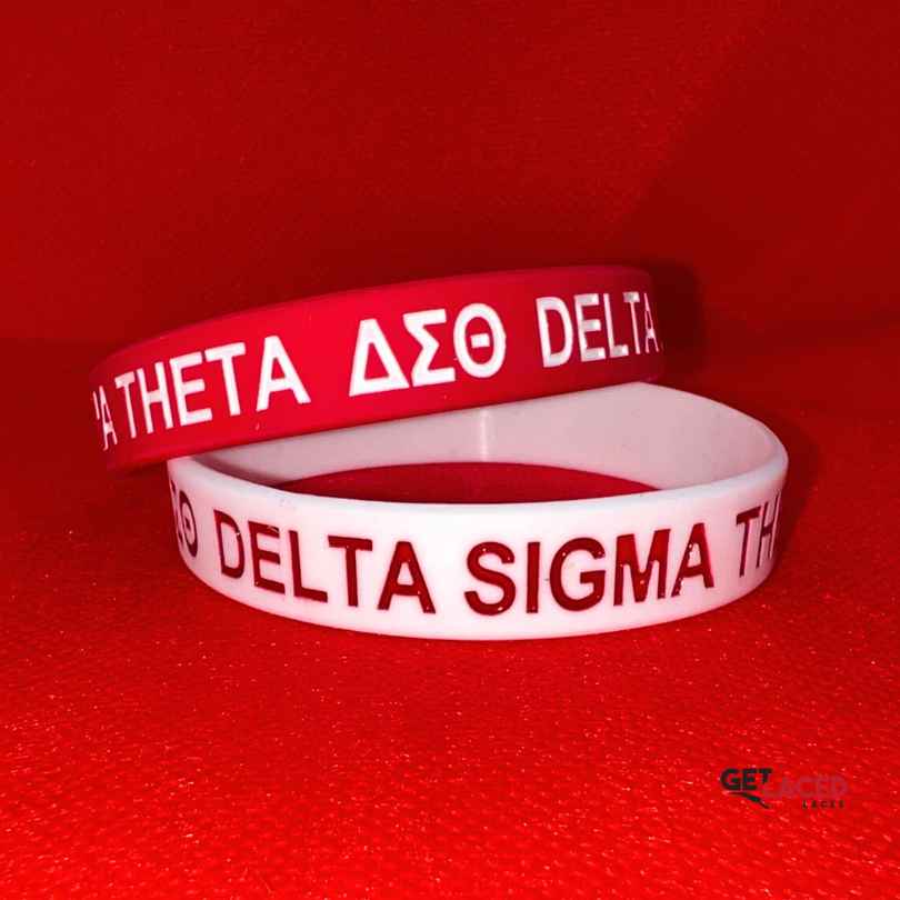 Greek Wristband Pair